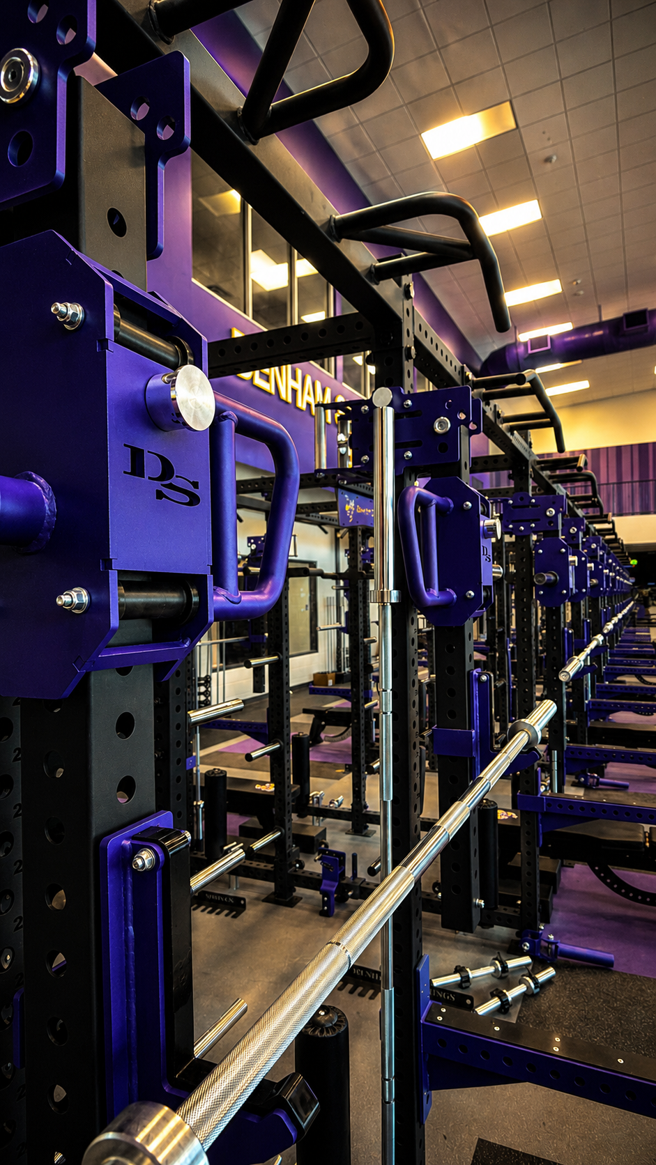 Denham Springs custom rack detail